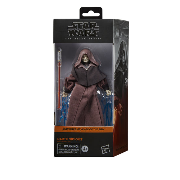 STAR WARS BLACK SERIES 6IN DARTH SIDIOUS AF