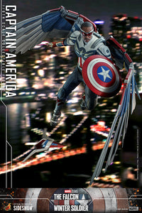 HOT TOYS FALCON & WINTER CAPTAIN AMERICA 1/6 SCALE FIG