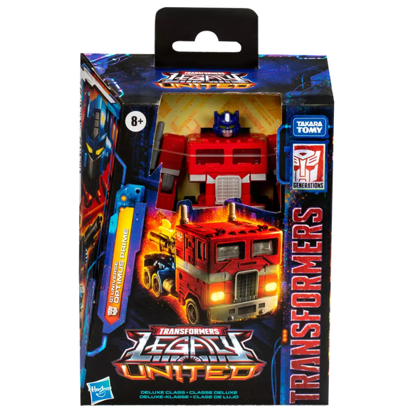 TRANSFORMERS LEG UNITED DLX G1 OPTIMUS PRIME AF