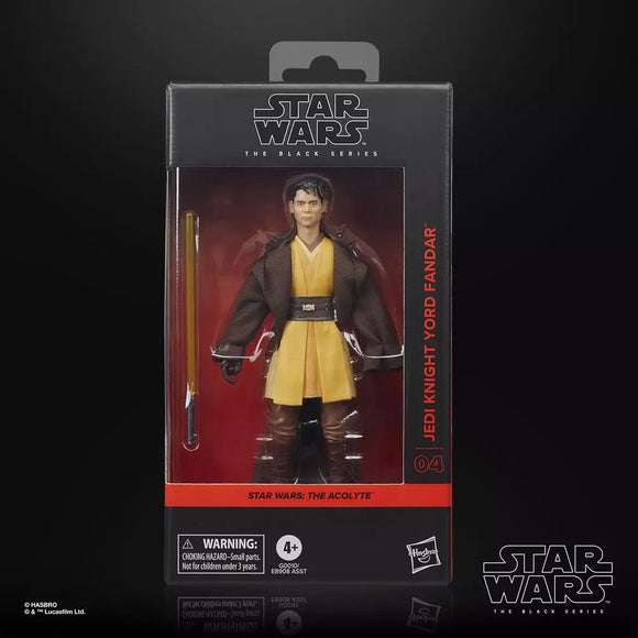 STAR WARS BLACK SERIES 6IN ACOLYTE JEDI KNIGHT YORD FANDAR