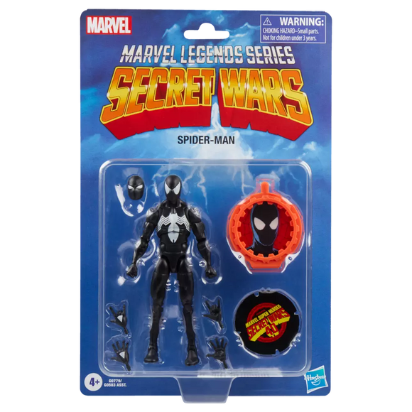 MARVEL LEGENDS 6IN SECRET WARS SPIDER-MAN AF