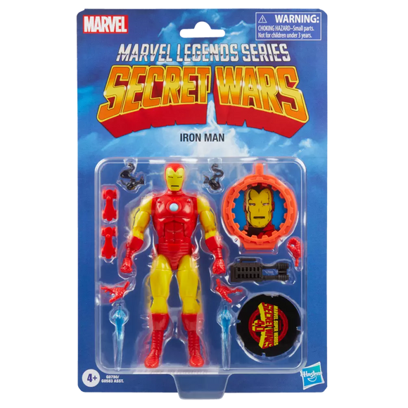 MARVEL LEGENDS 6IN SECRET WARS IRON MAN AF