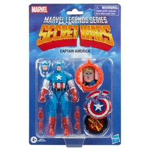 MARVEL LEGENDS 6IN SECRET WARS CAPTAIN AMERICA AF