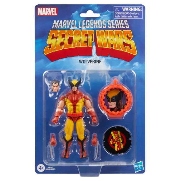 MARVEL LEGENDS 6IN SECRET WARS WOLVERINE AF