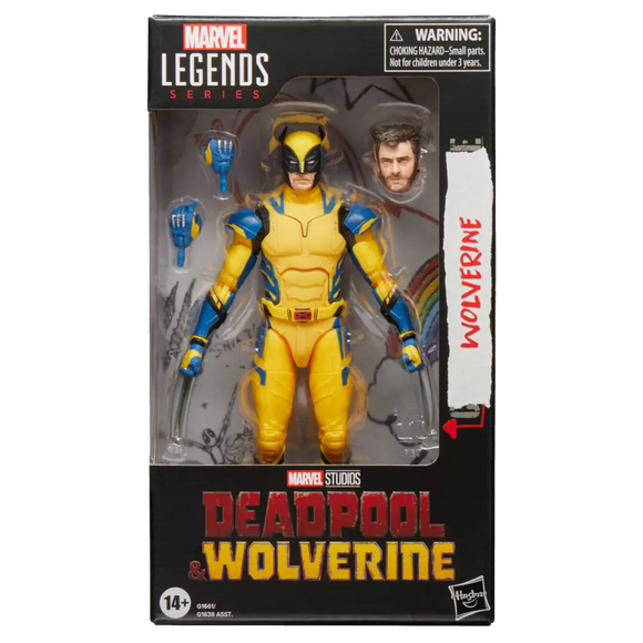 MARVEL LEGENDS 6IN DEADPOOL & WOLVERINE AF