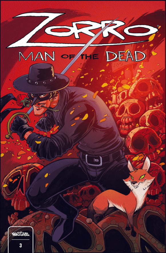 ZORRO MAN OF THE DEAD #3 (OF 4) CVR C SOMMARIVA