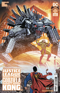 JUSTICE LEAGUE VS GODZILLA VS KONG #7 (OF 6) CVR A JOHNSON