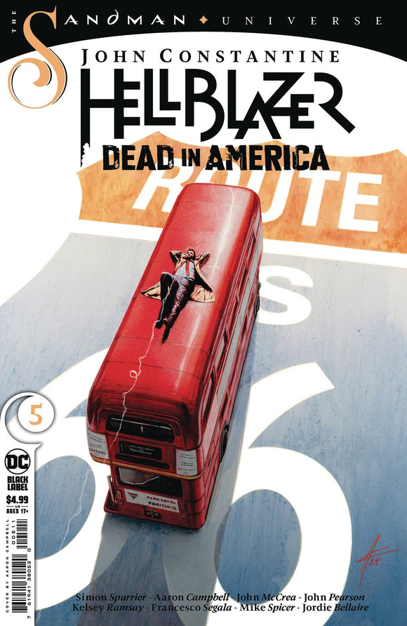 JOHN CONSTANTINE HELLBLAZER DEAD IN AMERICA #5 (OF 8) CVR A