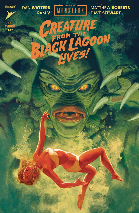 UNIVERSAL MONSTERS BLACK LAGOON #3 (OF 4) CVR B TEDESCO