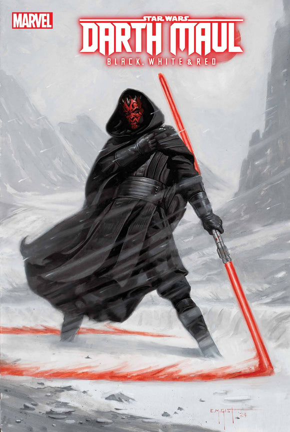 STAR WARS DARTH MAUL BLACK WHITE & RED #4 (OF 4)