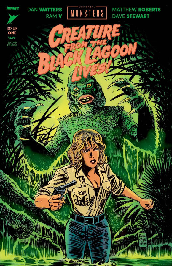 UNIVERSAL MONSTERS BLACK LAGOON #1 (OF 4) 2ND PTG