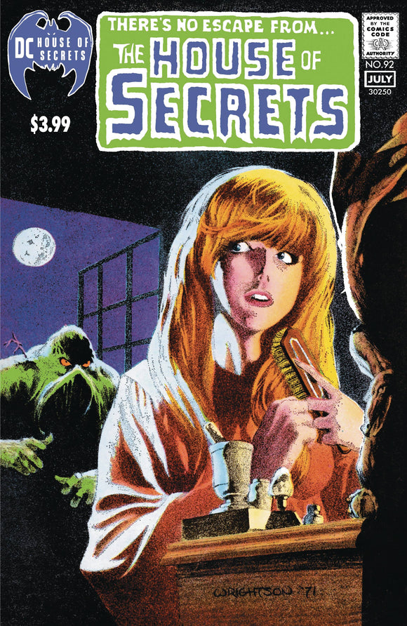 HOUSE OF SECRETS #92 FACSIMILE (2024) CVR A WRIGHTSON