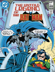 LTD EDN UNTOLD LEGEND OF BATMAN #1 CVR A GARCIA-LOPEZ