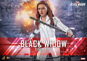 HOT TOYS BLACK WIDOW 1/6 SCALE BLACK WIDOW SNOW SUIT FIG