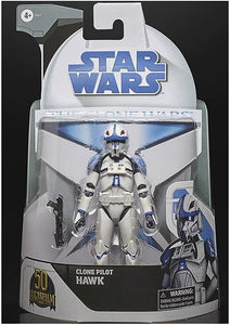 STAR WARS BLACK SERIES 50TH ANN 6IN CLONE PILOT HAWK AF