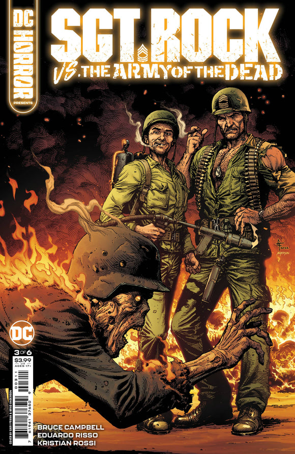 DC HORROR PRES SGT ROCK VS ARMY OF DEAD #3 (OF 6) CVR A