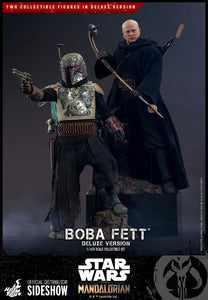 HOT TOYS SW MANDALORIAN 1/6 SCALE BOBA FETT DLX TWIN FIG SET